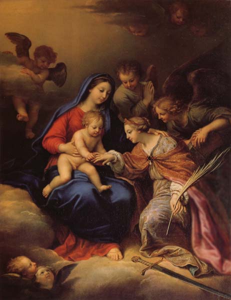 The Mystical Marriage of St. Catherine